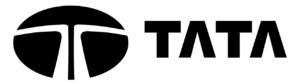 Home tata logo black and white